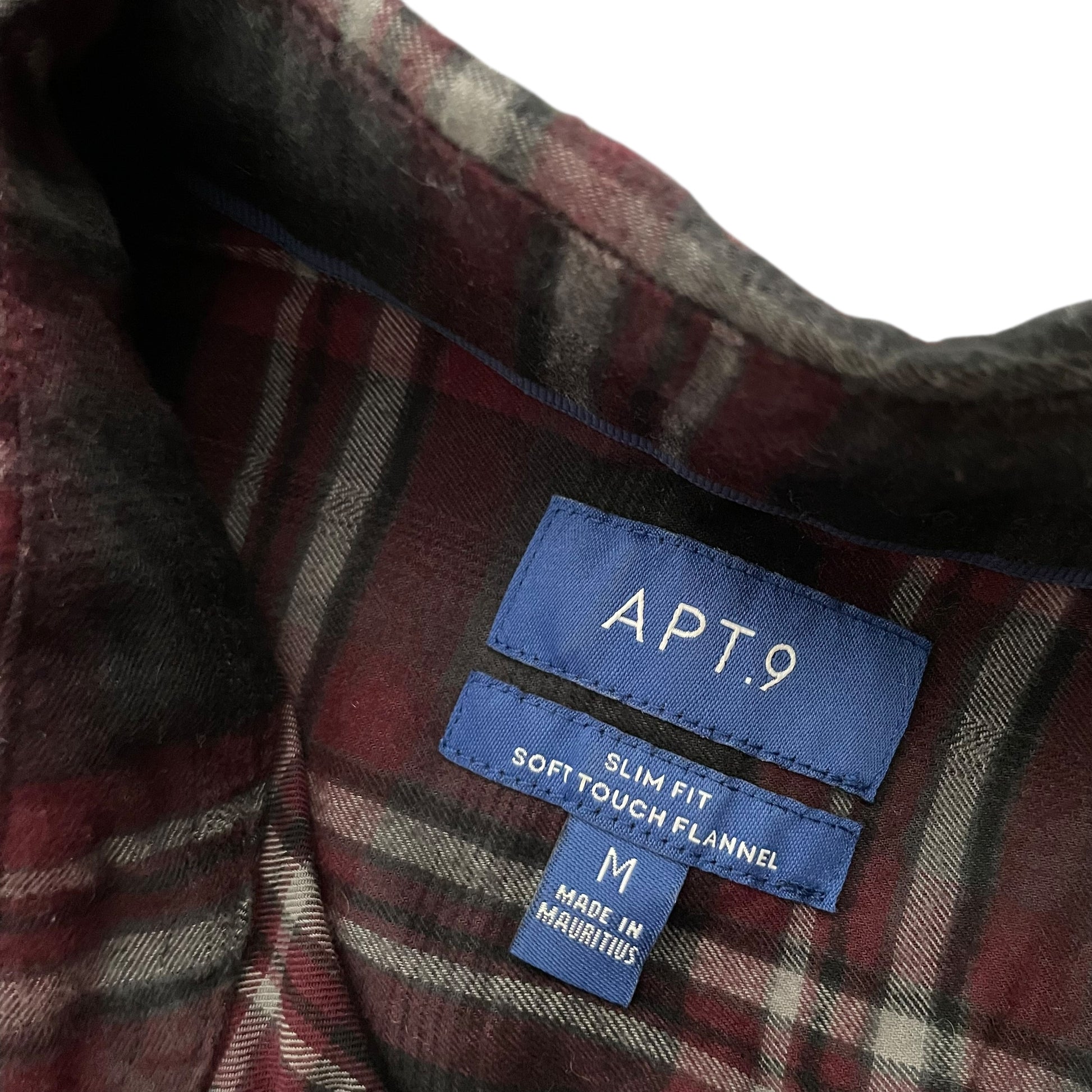 Upcycled Poison (band) Red and Black Plaid Flannel Button Front Shirt M